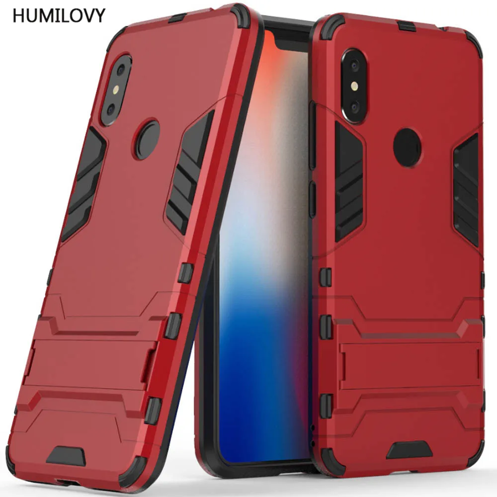 

For Xiaomi Redmi Note 6 Pro Case Redmi Note6 pro Shockproof Soft TPU Hybrid Hard Plastic Case for Xiaomi Redmi Note 6 Pro Cover