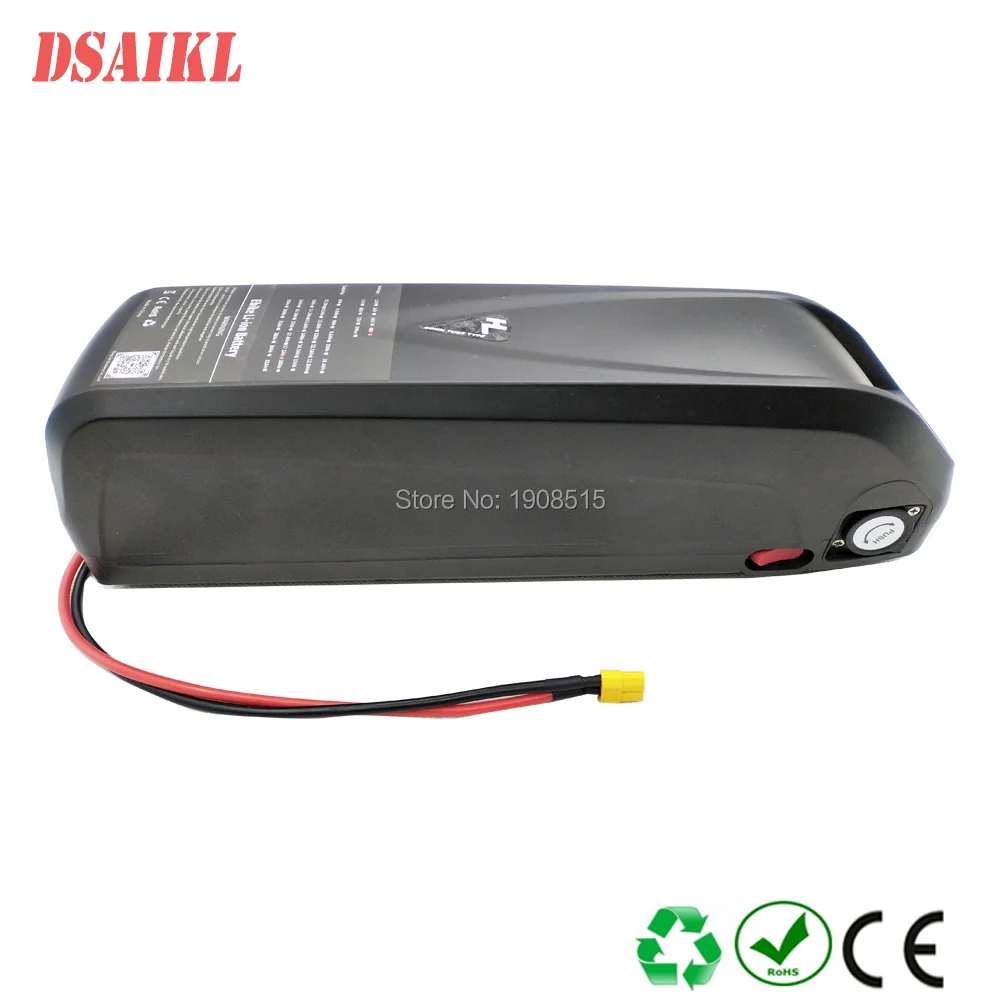 USB hailong 52 V 14Ah 750 W 1000 W Шина электронного велосипеда рамка аккумулятор с 58,8 V 2A зарядное устройство