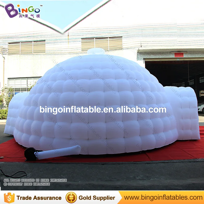  Two Doors Giant Inflatable Igloo Dome Tent BG-A1200 toy tent