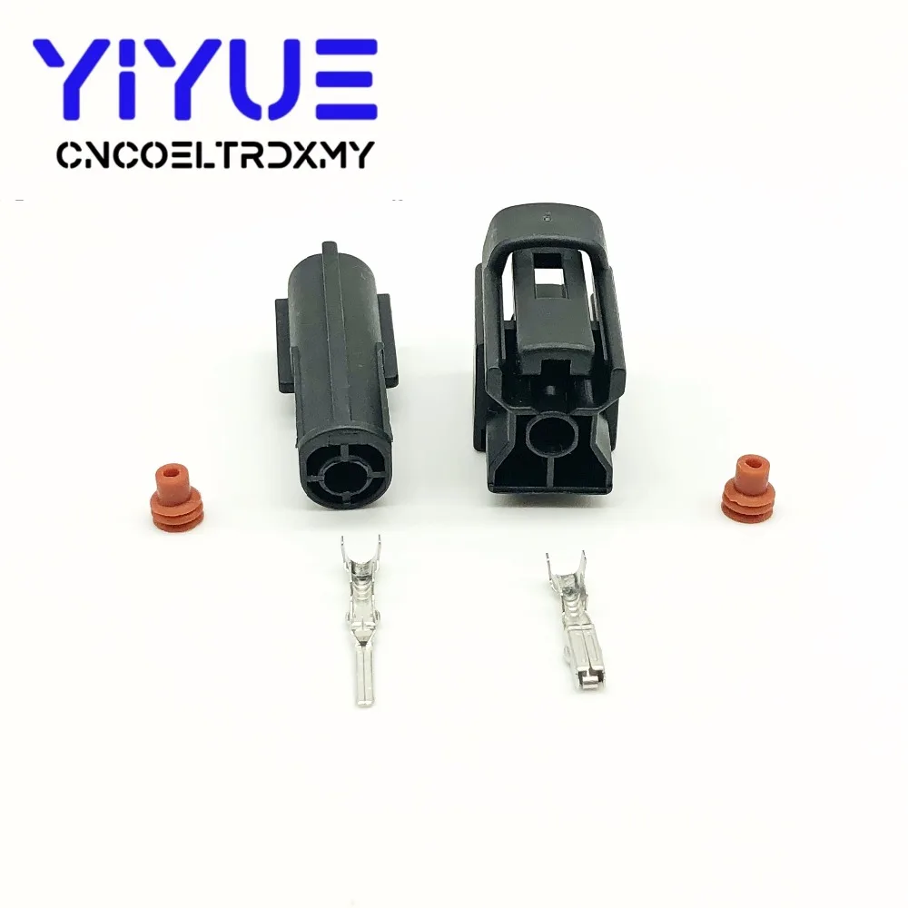 5 Set 2 Pin Female Male Way Waterproof Wire Connector Plug Car Auto Sealed Car Truck Denso Connectors (5)