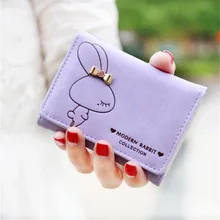 2016 Fashion New Designed New Lady Women Clutch Short Purse Leather Wallet Card Holder Handbag Bag Hot Sale Waist Pack