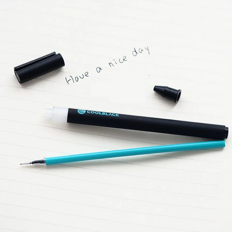 Cool-Black-Gel-Pen-Signature-Pen-Escolar-Papelaria-School-Office-Supply-Promotional-Gift (2)_