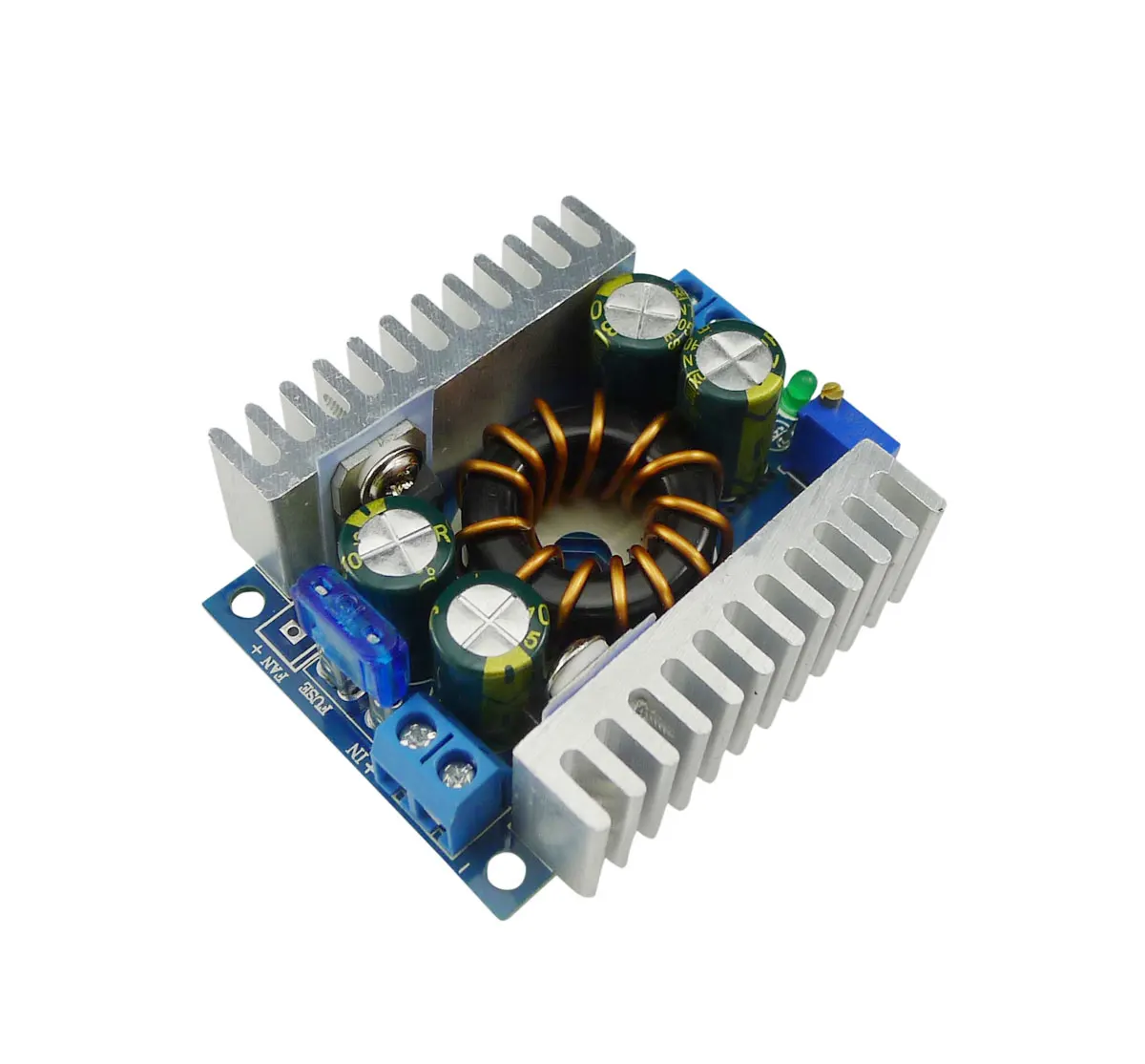 

Aihasd 150W DC-DC 8-32 to 9-46V Step Up Power Module Car notebook Adjustable Voltage Regulator Boost Converters