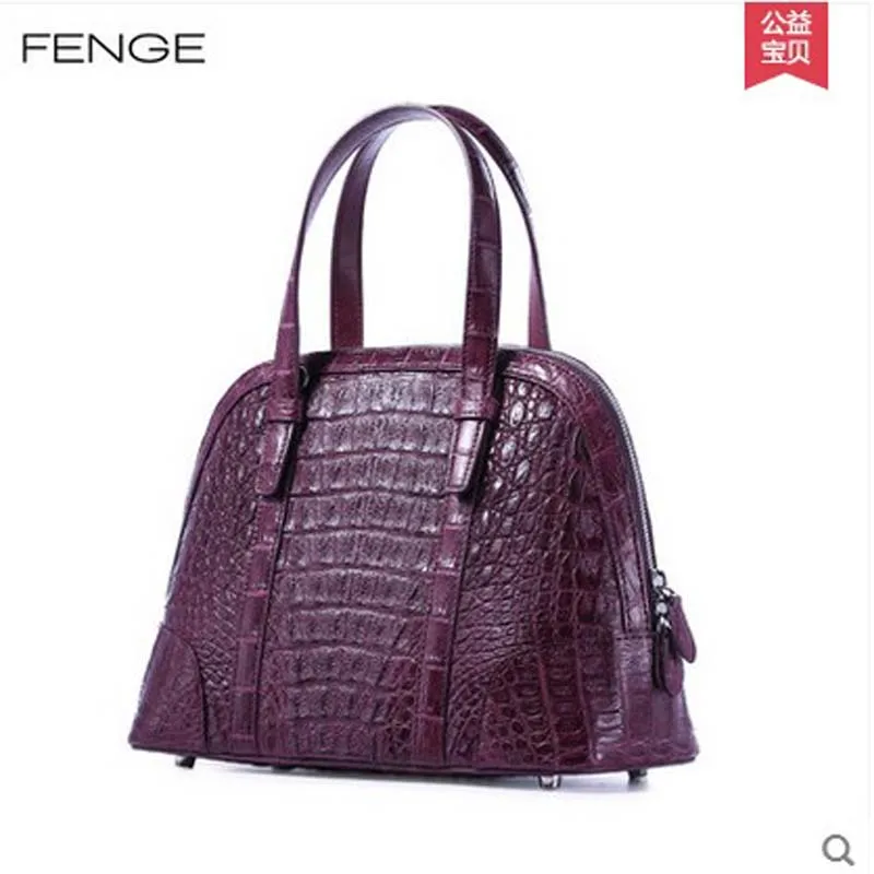 Fenge Крокодил сумки женщин модные мужские сумки оболочки женщин женская сумка из крокодиловой кожи импортные женские сумки