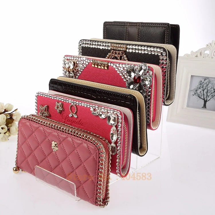 Buy 2pcs/lot Clear view 6 layer reinforced Wallet