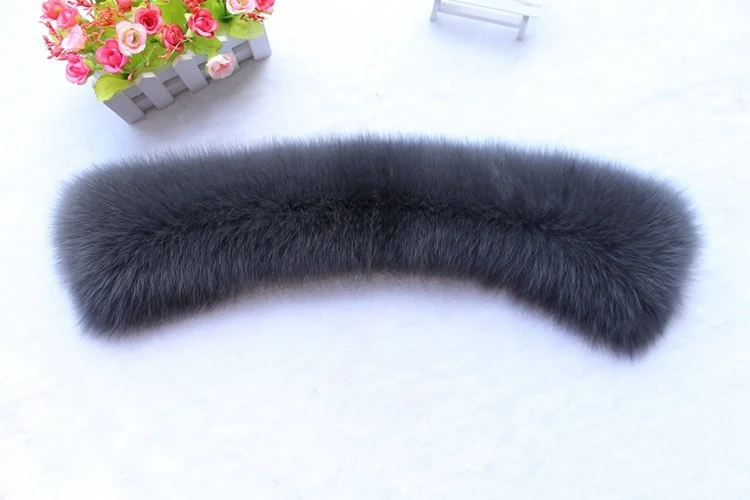 natural fox fur collar scarf (25)