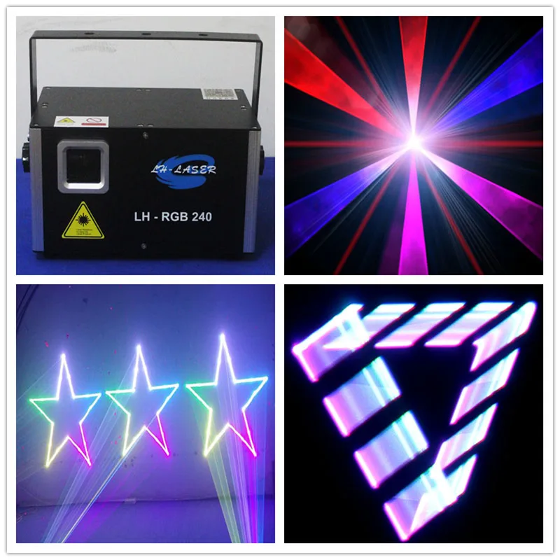 Rgb Full Color 3d Animation Laser Lighting Professional Stage