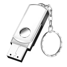 USB 3,0 флеш-накопитель из нержавеющей стали 1 Гб 2 Гб Usb флеш-накопитель Флешка Usb флеш-накопитель с брелком