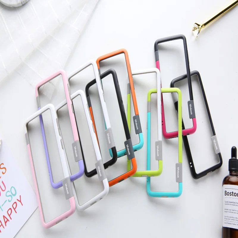 

Brand New Wolnutt Color Bicolor Dots Frame Case Cover For Samsung Galaxy S8/S8 Plus With Lanyard String Soft TPU + Plastic