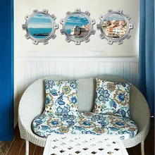 fantastic submarine portholes city wall sticker home decor high quality on hot selling new fashional designed home decor