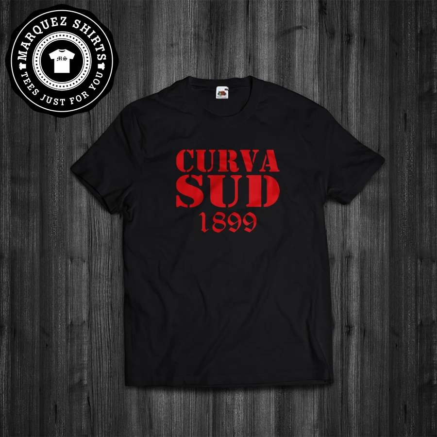 T Shirt Curva Sud 1899 Milano Ac Milan Ultras Tiffosi Tee T Shirts Aliexpress