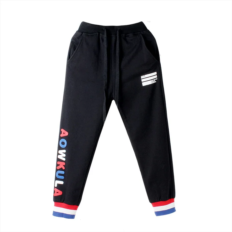 

Spring Kids New Style Trousers Loose Straight Casual Elastic Waist Girls Comfortable Soft Long Pants Brand Size 130 140 150 160
