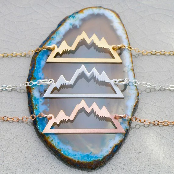 

2018 Fashion Women Copper Mountain Jewelry Mountain Charm Necklace Aliexpress Top-selling Accept Drop Shipping YP6354