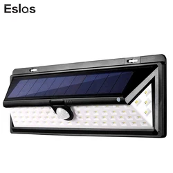 Eslas Luz de jardín Solar LED lámpara Solar Sensor de movimiento a prueba de agua al aire libre iluminación luces de calle para la decoración del jardín de la pared de la lámpara Eslas Luz de jardín Solar LED lámpara Solar Sensor de movimiento a prueba de agua al aire libre iluminación luces de calle para la decoración del jardín de la pared de la lámpara