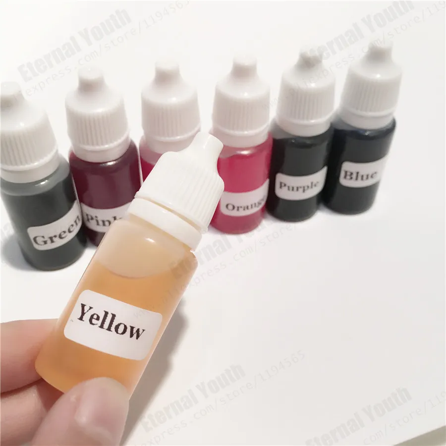 Set Savon Colorant Glycérine 3x7,3 ml Rose Oranje Rouge