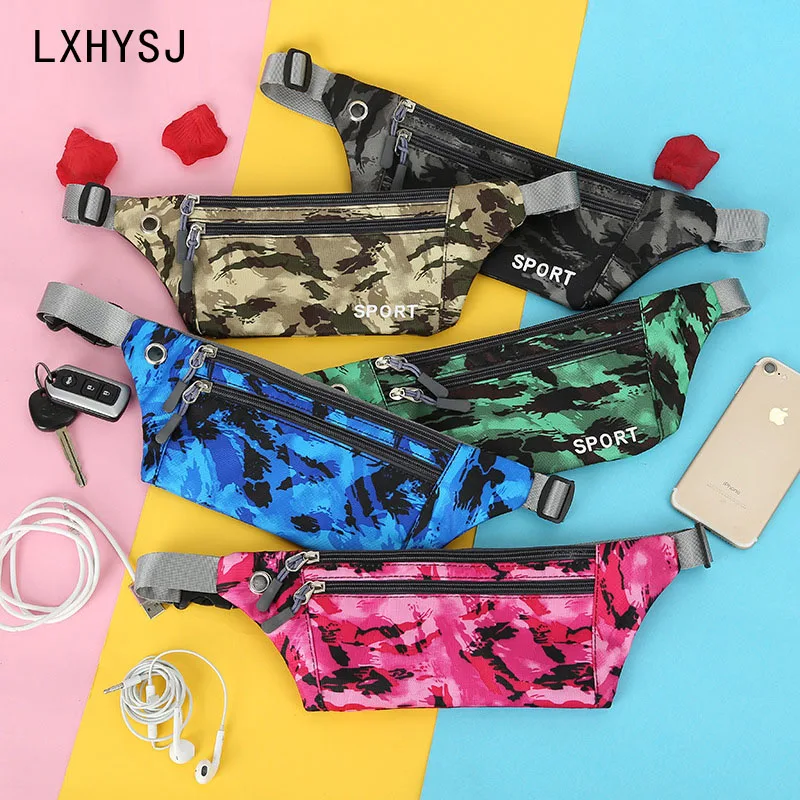 

Waist Bag Women Waist Pack Men Sports Bag High Quality Banana Bags Nylon Chest Bag Men Kidney Shoulder Messenger Bag