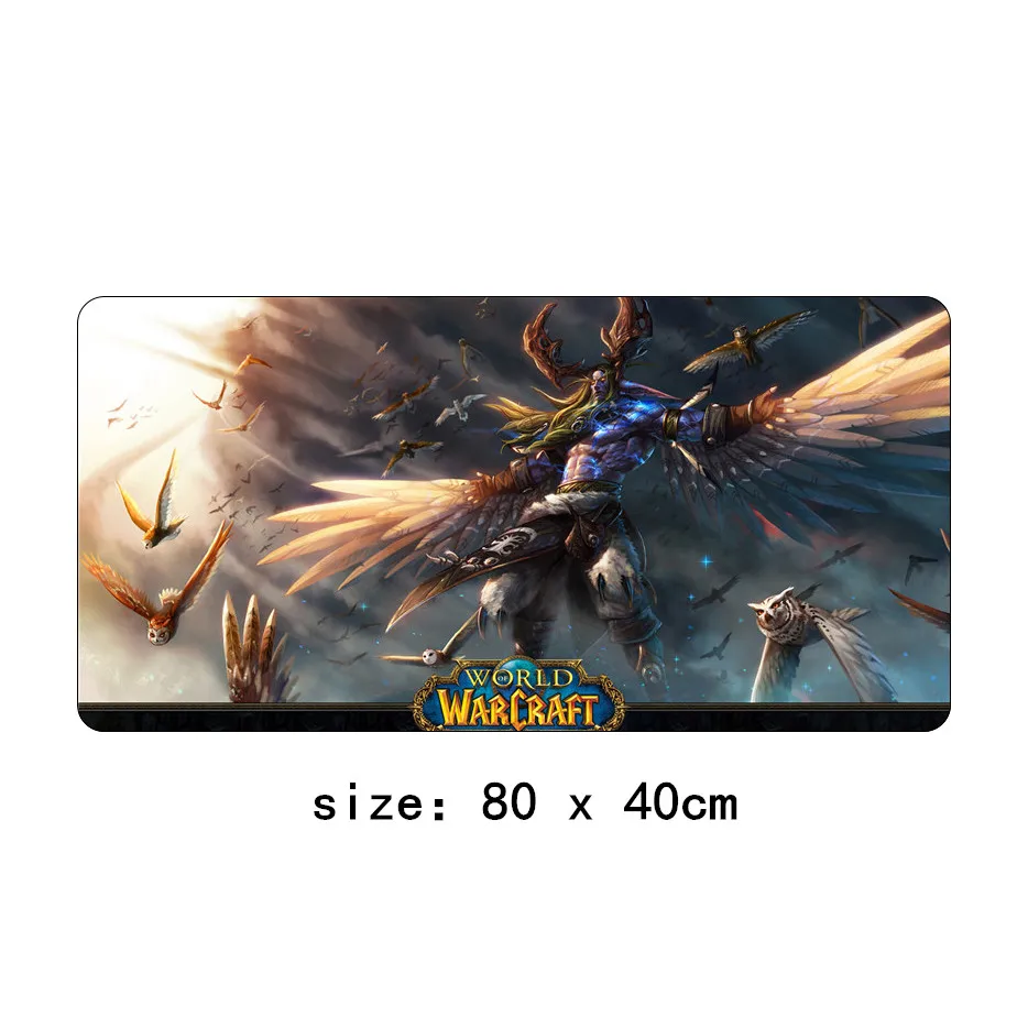 SIANCS 80x40 см XL, игровой коврик для мыши World of Warcraft, большой модный коврик для мыши WOW, для скоростного геймера, для ноутбука, резиновый коврик для ноутбука - Цвет: Model7