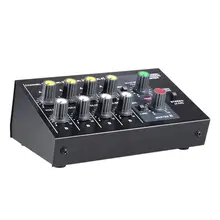 Новое поступление 8 канальный звук универсальный цифровой микшер регулировки микрофон микшерный пульт подойдет как для повседневной носки, так/стерео моно/стерео вилка стандарта ЕС/США