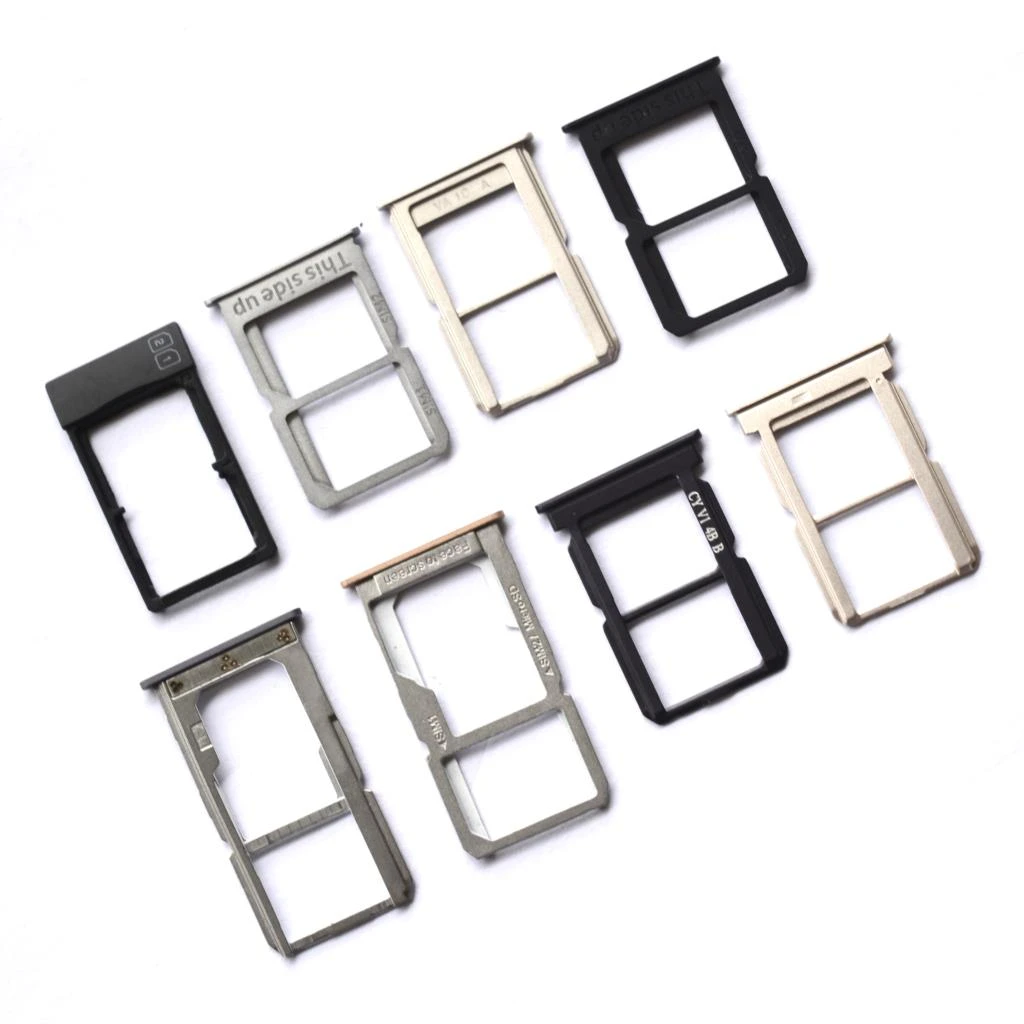 Nano Sim Card Micro Sim Card Sd Reader Holder Sim Tray Adapter Replacement For Oneplus 2 3 3t X 5 5t 6 Mobile Phone Flex Cables Aliexpress