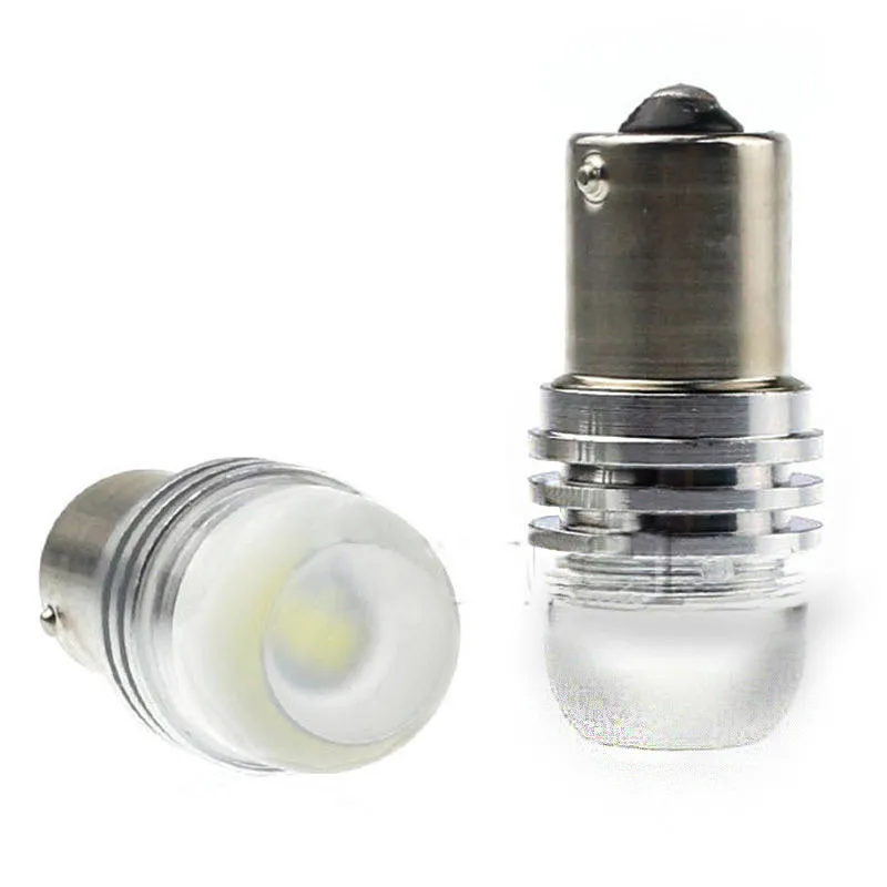 

1.5cm Long Lasting Low Consumption Universal Fixed 1Pcs 1156 Q5 DC 12V 5W White LED Auto Car Reverse Light Lamp Bulb#272936