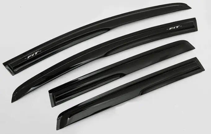 B Подходит для Honda New Fit Rain Shield специальные оконные и дождевые защитные декоративные аксессуары - Цвет: B