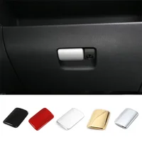 MOPAI Car Interior Front Driver Armrest Storage Box Key Lock Decoration Cover ABS Stickers For Suzuki Jimny 2007+ Car Styling