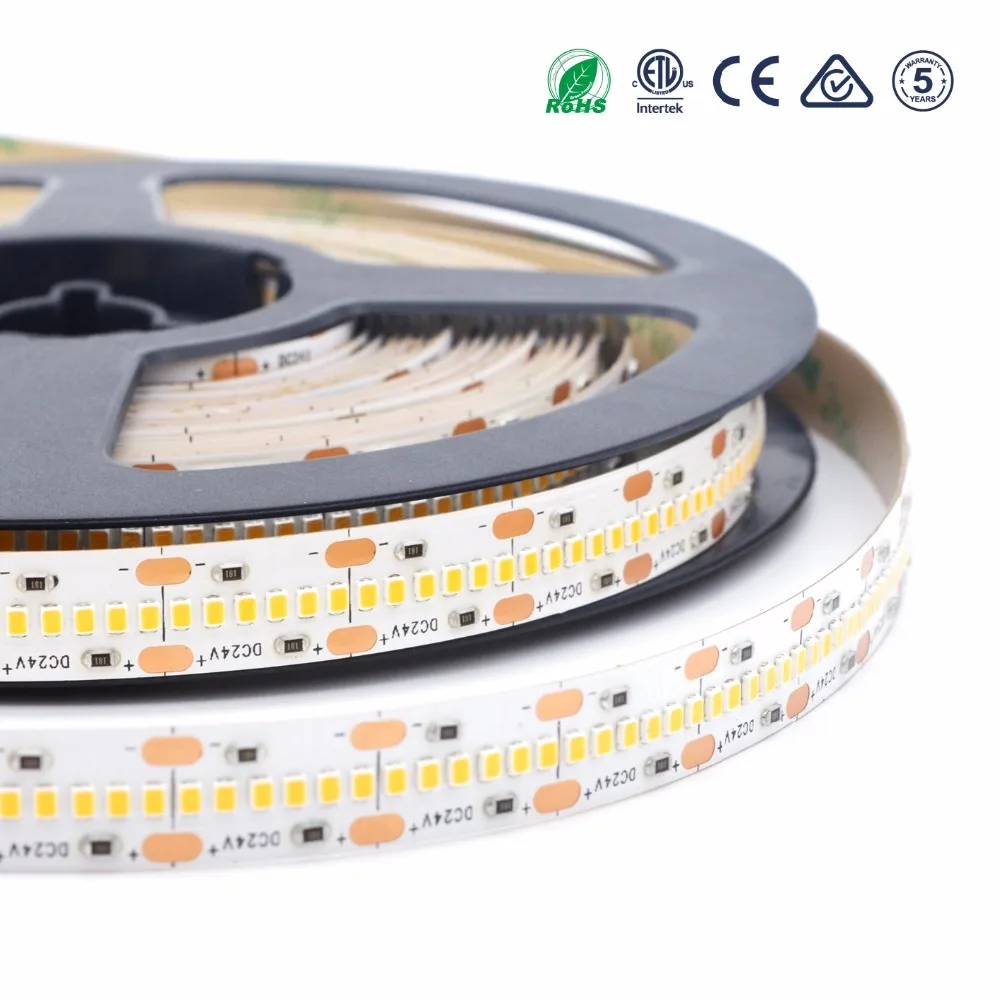Высокая CRI&gt90 SMD 2216 420 светодиодов/м DC24V гибкая светодиодная лента ST4|Светодиодные