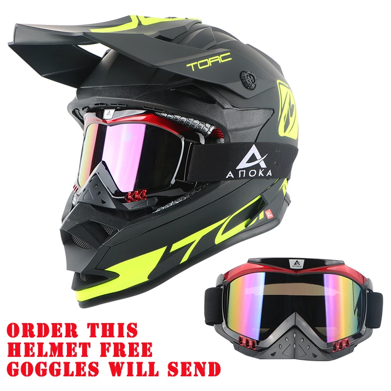 Envío Gratis marca TORC moto helm casco capacetes moto rcycle casco off road racing cross moto cross cascos t32|motocross helmet|motocross helmet brandstorc helmet - AliExpress