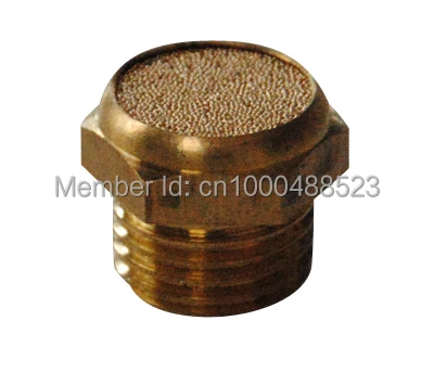 

100pcs 1/8" brass sliencer pneumatic fitting Muffler