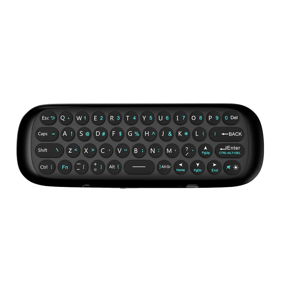 Движение чувство инфракрасного обучения мини-клавиатура беспроводная черная воздушная мышь портативная 2,4G пульт дистанционного управления для Android tv Box PC#0109
