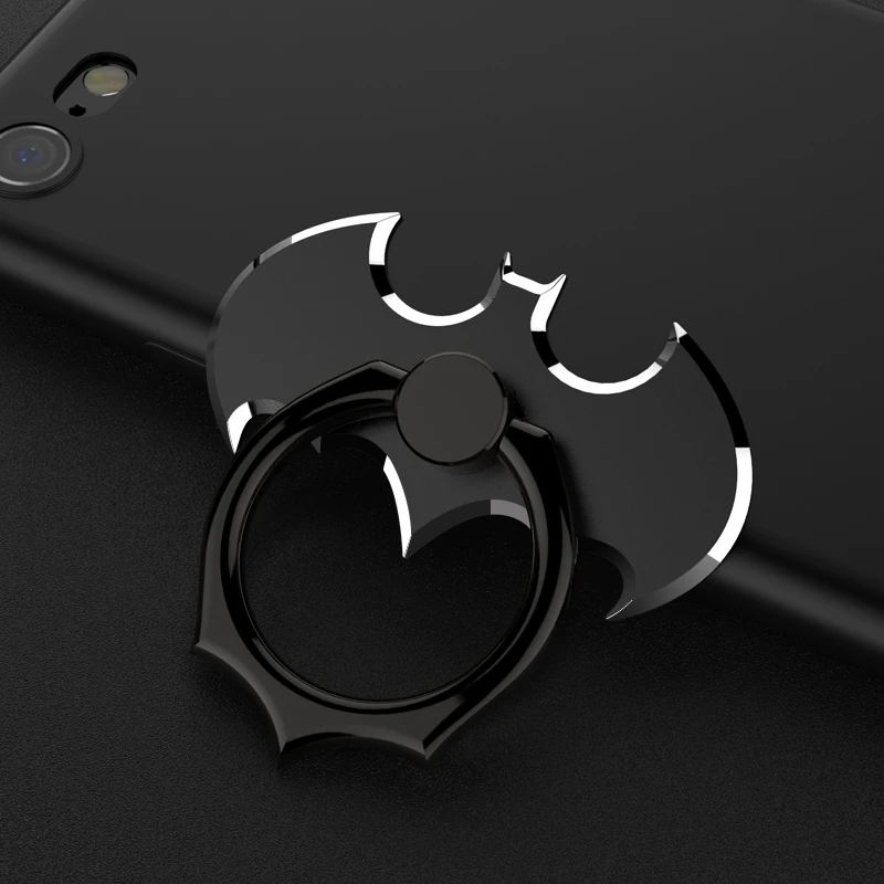 Универсальное кольцо-держатель для телефона, подставка 360 градусов, Бэтмен, роскошная металлическая подставка-кольцо под Пальцы для телефона для iPhone X 8 Plus 7 6 samsung S8 N8