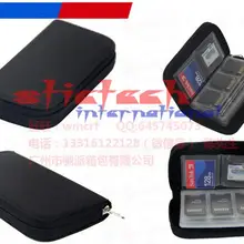 Dhl ИЛИ ems 200 шт SD SDHC CF для Micro SD карта памяти сумка держатель защитного кожуха кошелек
