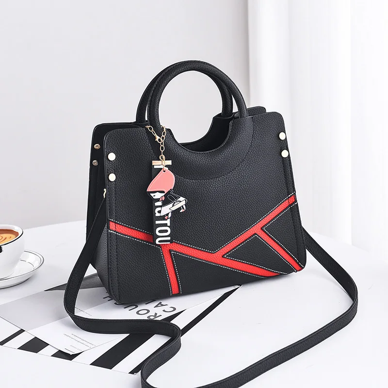 Women Patchwork Handbag Female Crossbody Shoulder Bags Designer INS Lady Messenger Tote Party Purse Top-Handle Sac A Main SS7263 (20)