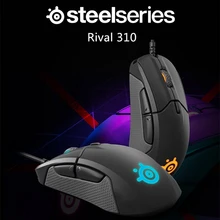 Free shopping SteelSeries Rival 310 RGB FPS USB Optical Gaming Wired Mouse with 6500 CPI Split-Trigger Buttons FOR CS LOL CF