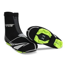 BATFOX Thermal Cycling Shoes Cover Winter Waterproof Warm Cycling Overshoes MTB SBR Material thermal cycling overshoe