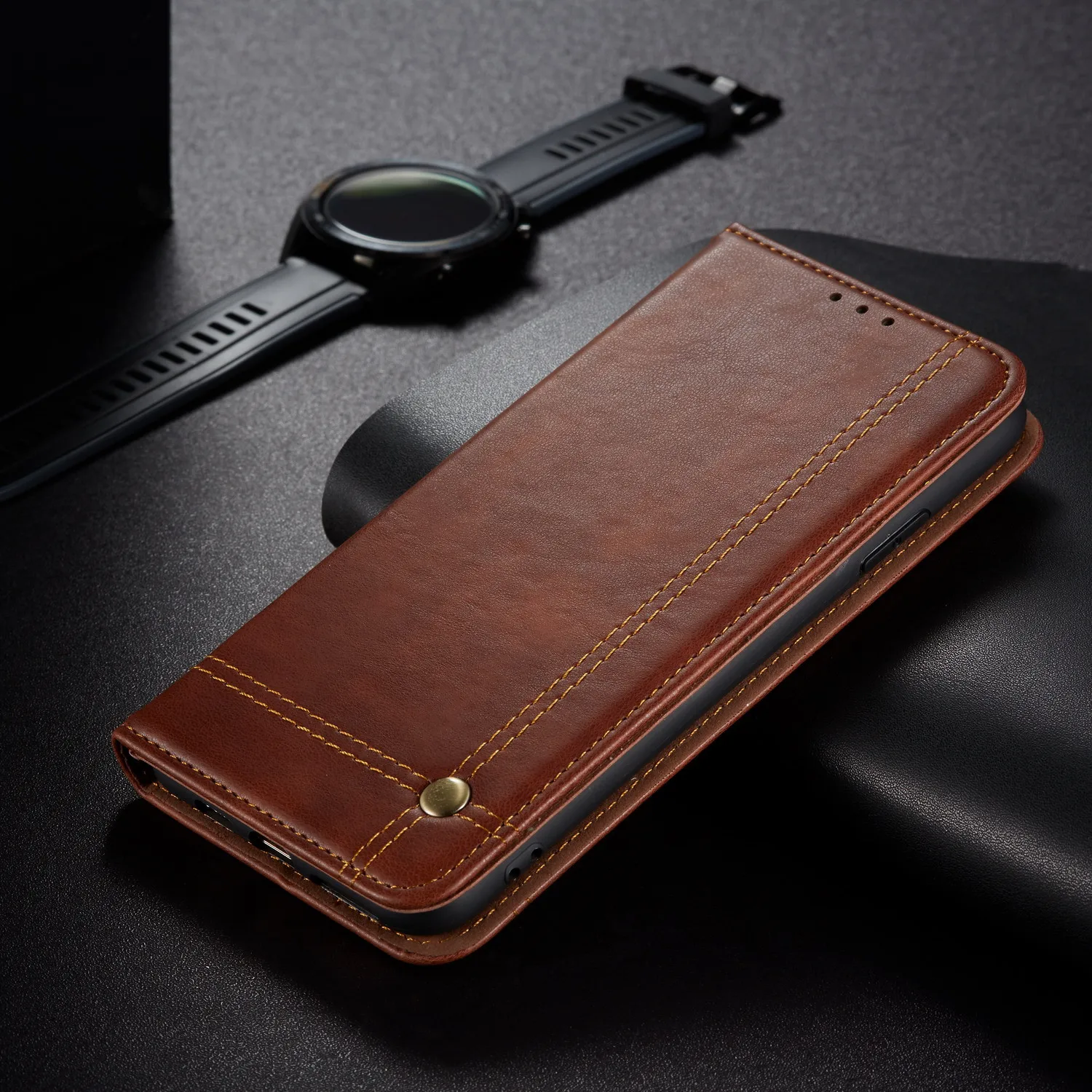 

Luxury Case For Xiaomi Redmi Note 7/Red Rice Note7 Phone Case Leather Flip Wallet Magnetic Cover With Card Holder Book