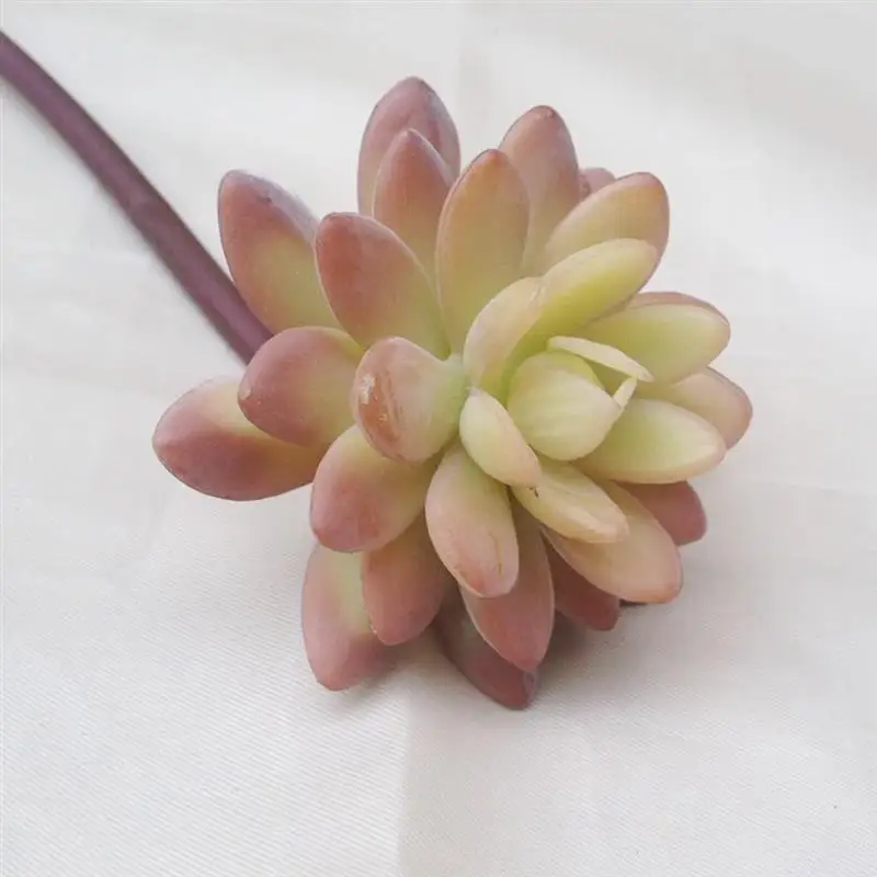 New Artificial Succulent DIY Unpotted Fake Plant Potted Plants Decor Plant Artificial Planters For Home Decor Fake Succulents