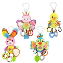 Buy Hanging Newborn Baby Rattles Toys Ringing Teether Sets Plush Gift For Infant Free Shipping