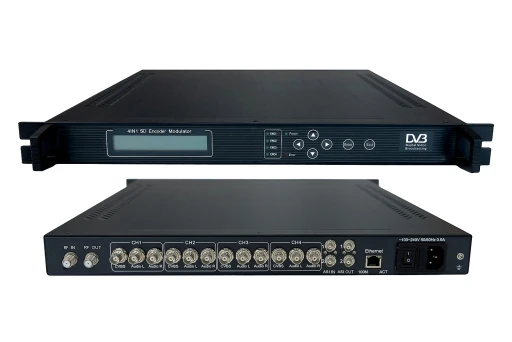 4-в-1 Стандартный модулятор AV DVB-T (4AV in out) радио и ТВ-вещание оборудование |