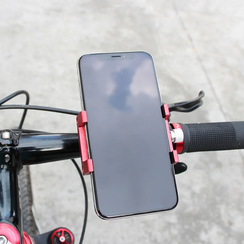 

Aluminum Alloy Bicycle Mobile Phone Bracket Holder Outdoor Riding Mountain Bike Handlebar Navigation Fixed Bracket for Iphone