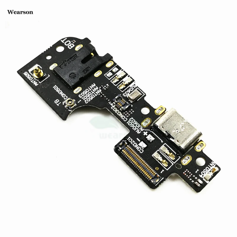 For Asus ZenFone3 ZOOM ZE553KL Z01HDA USB Board Charger Charging Port Dock Connector Flex Cable With Microphone High Quality (3)