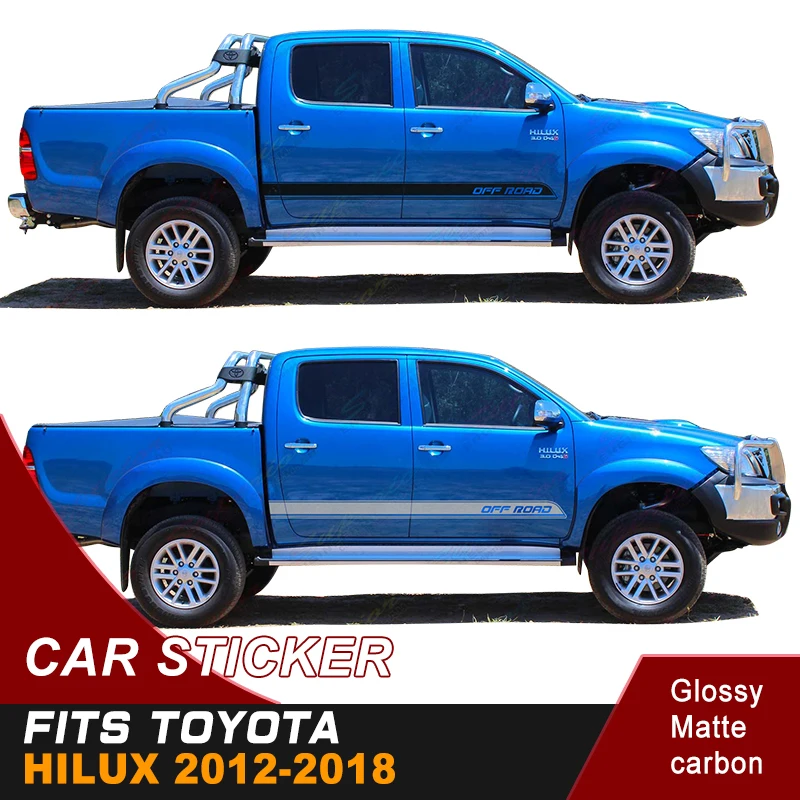 Наклейки для автомобилей TOYOTA HILUX revo и vigo 2012 2013 2014 2015 2016 2017 2018 графические виниловые