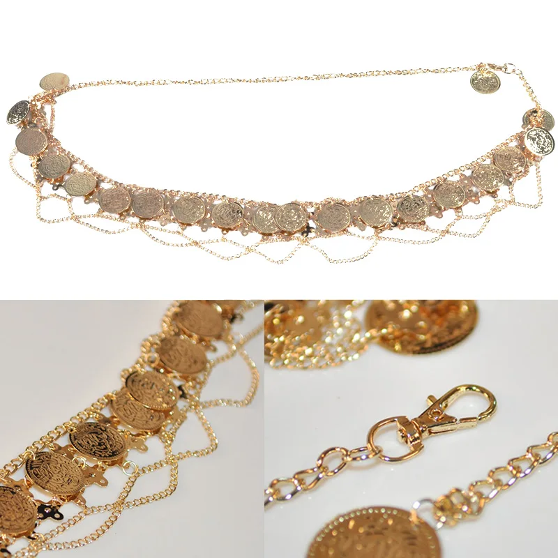 

New Style Beautiful Danse Du Ventre Belly Dance dancing Waist Chain Women Hip Scarf Dance Belt Belly Chain B-005