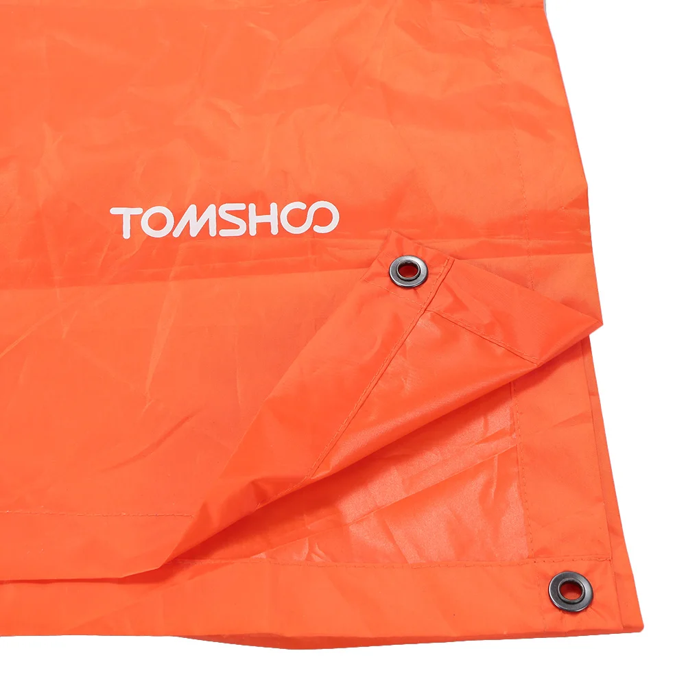 TOMSHOO многофункциональное дождевик легкий с капюшоном для пеших прогулок, велоспорта, дождевик для кемпинга, дождевик, походный коврик для палатки