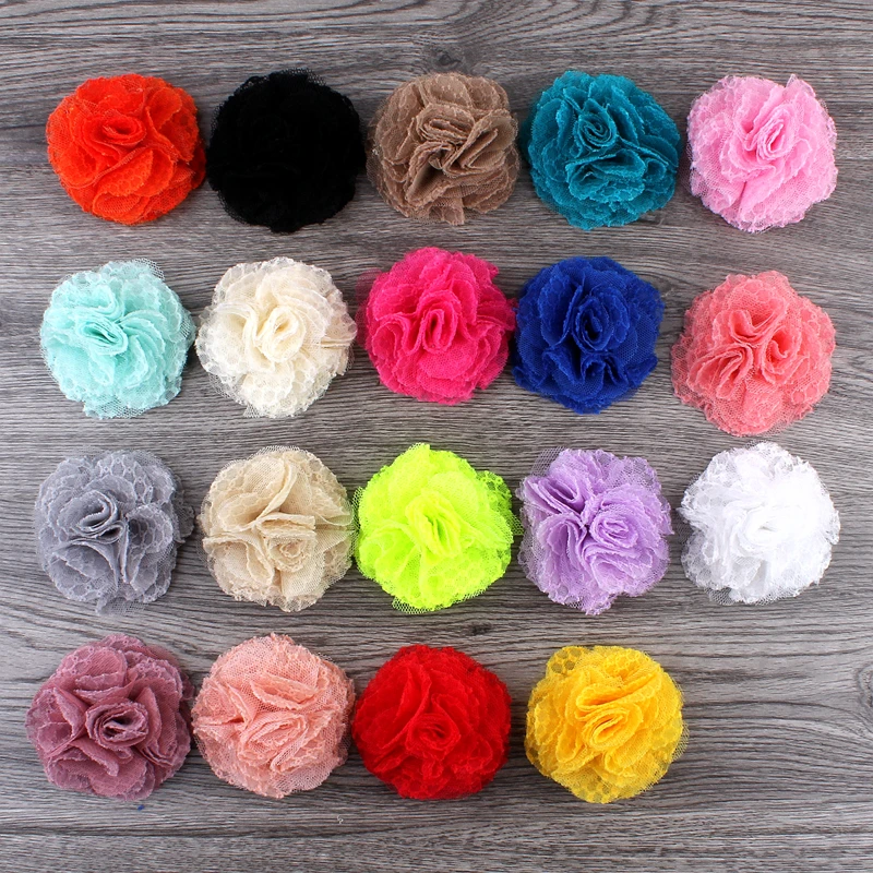 120pcs-lot-7cm-19-colors-newborn-chic-shabby-wool-mesh-flowers-for-kids-hair-accessories-artificial-fabric-flowers-for-headbands