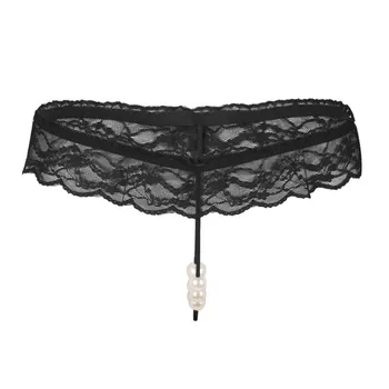 

Sexy Women Lady Lace Pearl Thongs G-string Panties Knickers Lingerie Underwear