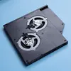 KOOLASON 9.5mm Ultrathin Laptop notebook CD Drive modified Air Cooling Cooler SATA Adjust Speed ventilation Fan turbo Radiator ► Photo 2/6