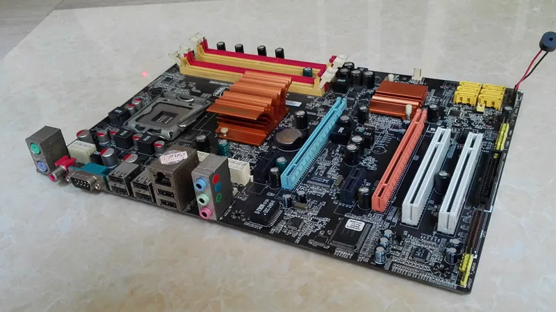 

P43 Motherboard used original for Onda P43S 775-pin motherboard supports DDR2 memory + motherboard Core Set 2E7300CPU