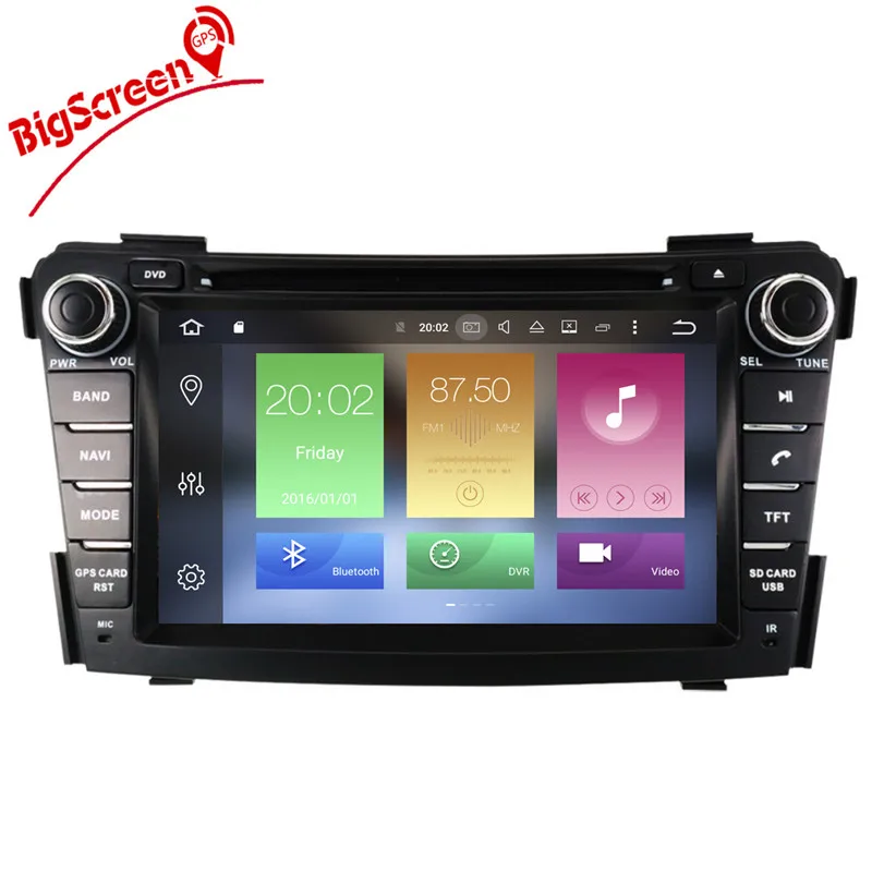Cheap 2 DIN Octa Android6.0 Car GPS Navi Car CD DVD Player for HYUNDAI I40 I-40 2011-2016 HD Multi-media System Auto Radio RDS GPS 5