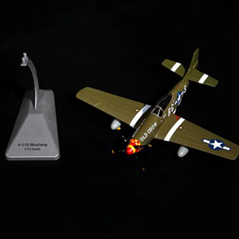 1/72 весы из сплава США P 51D Мустанг летательный аппарат военный самолет модели для